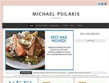 Tablet Screenshot of michaelpsilakis.com